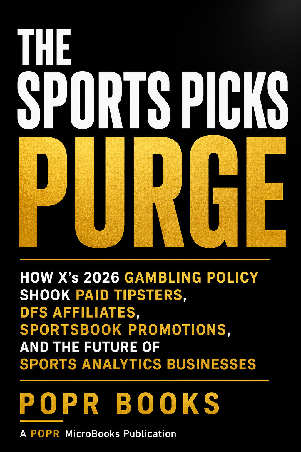The Sports Picks Purge — cover