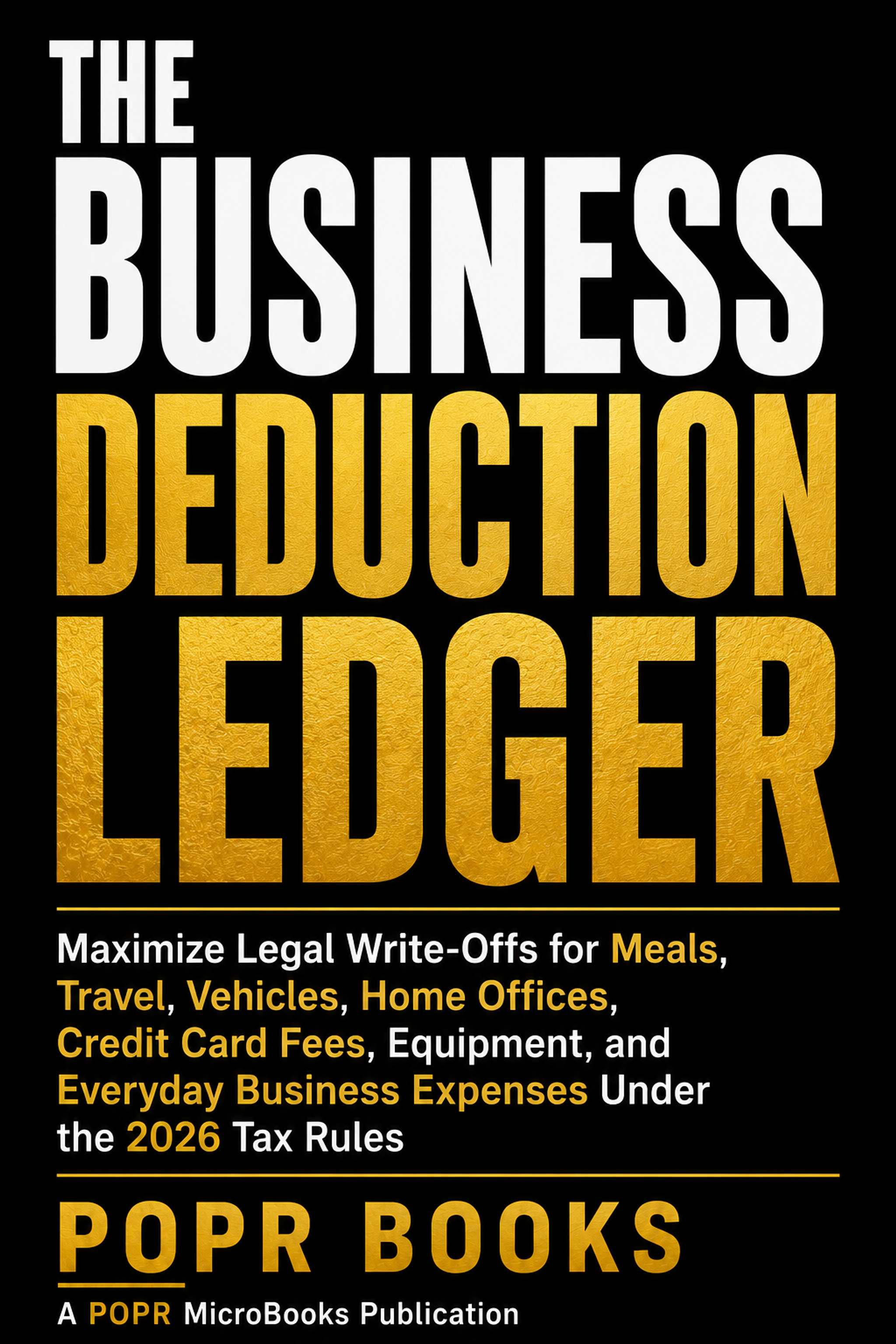 The Business Deduction Ledger — cover