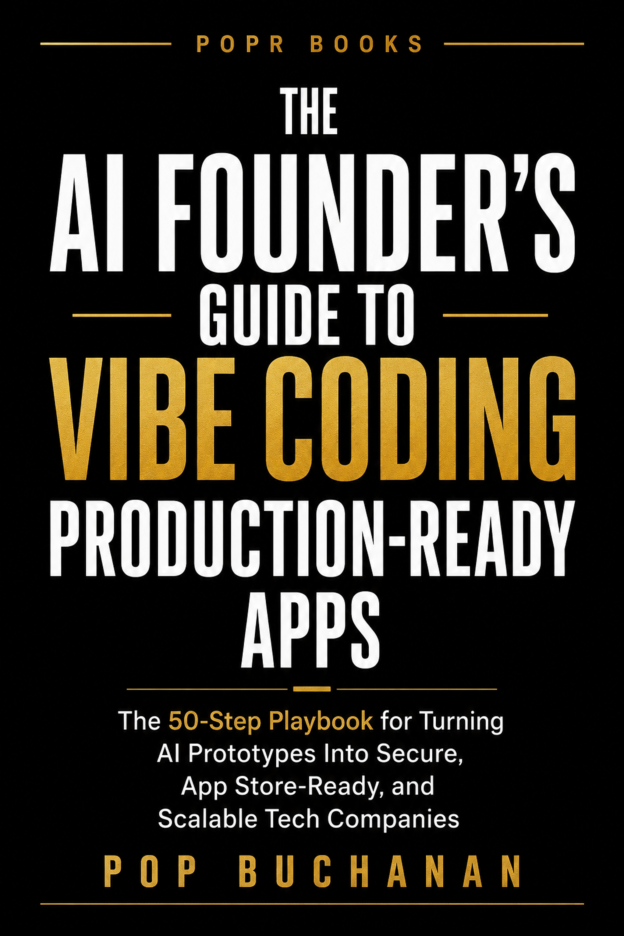 The AI Founder's Guide to Vibe Coding Production-Ready Apps — cover