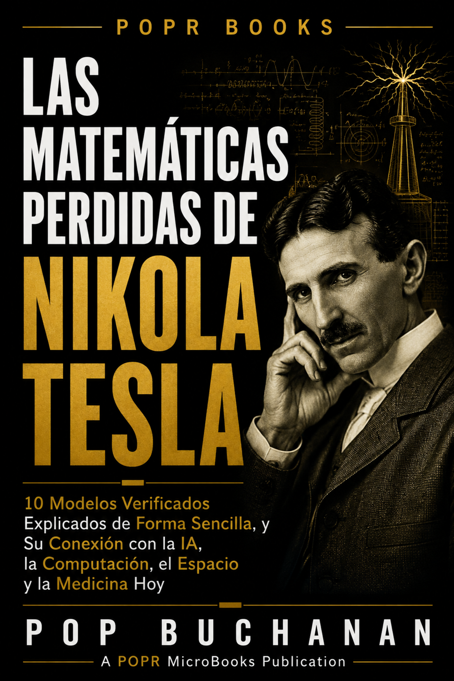 Las Matemáticas Perdidas de Nikola Tesla — cover